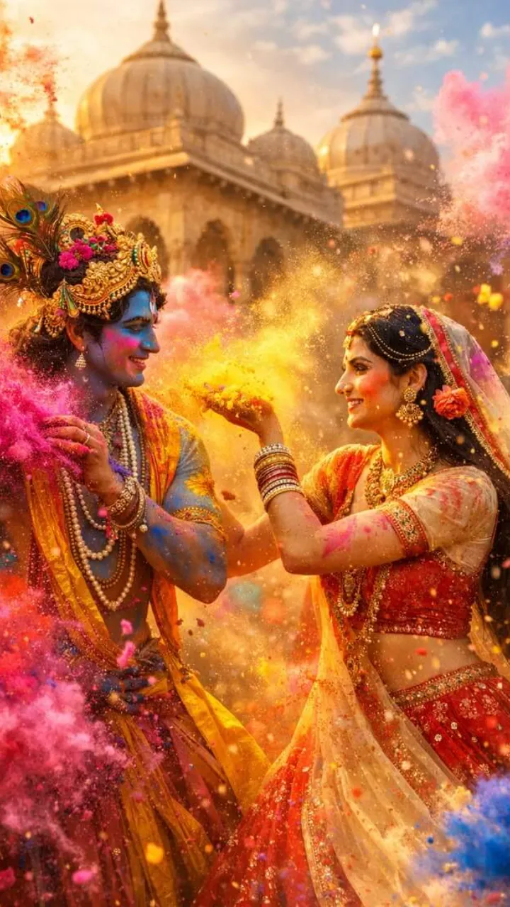 Modern Happy Holi Festival Status Video in English 2026