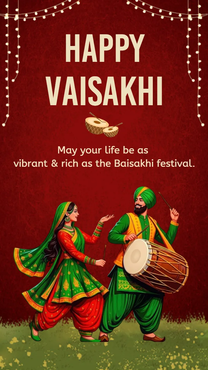 Happy Baisakhi Festival Images and Wishes Collection