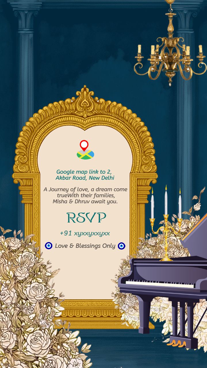 Fairytale Wedding Reception in Classic Style