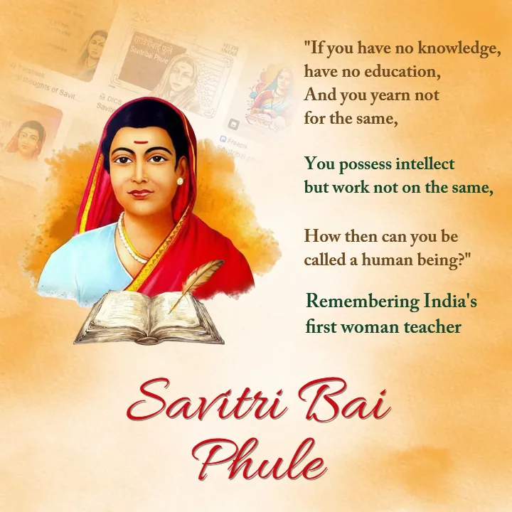 Savitribai Phule Shayri in English Inspirational Poetry
