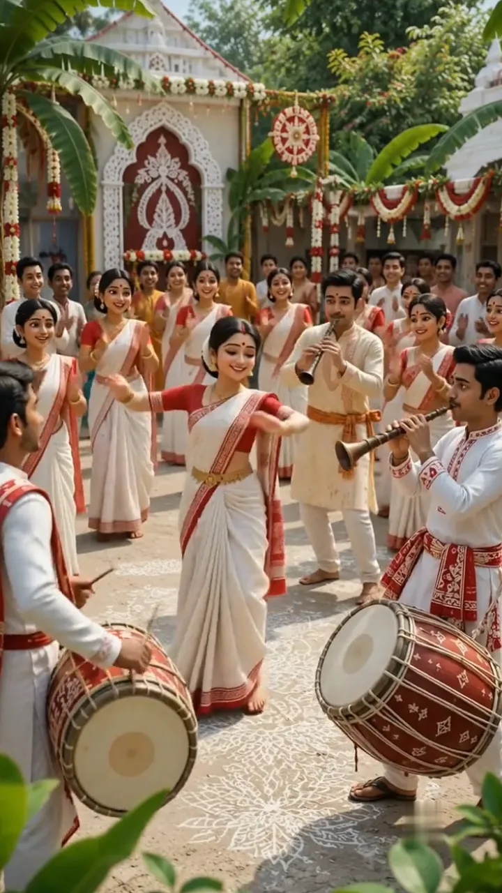 3D Bengali Wedding Invitation Video with Royal Traditions