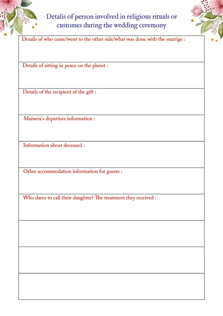 Wedding Planning Checklist PDF for Complete Event Planning