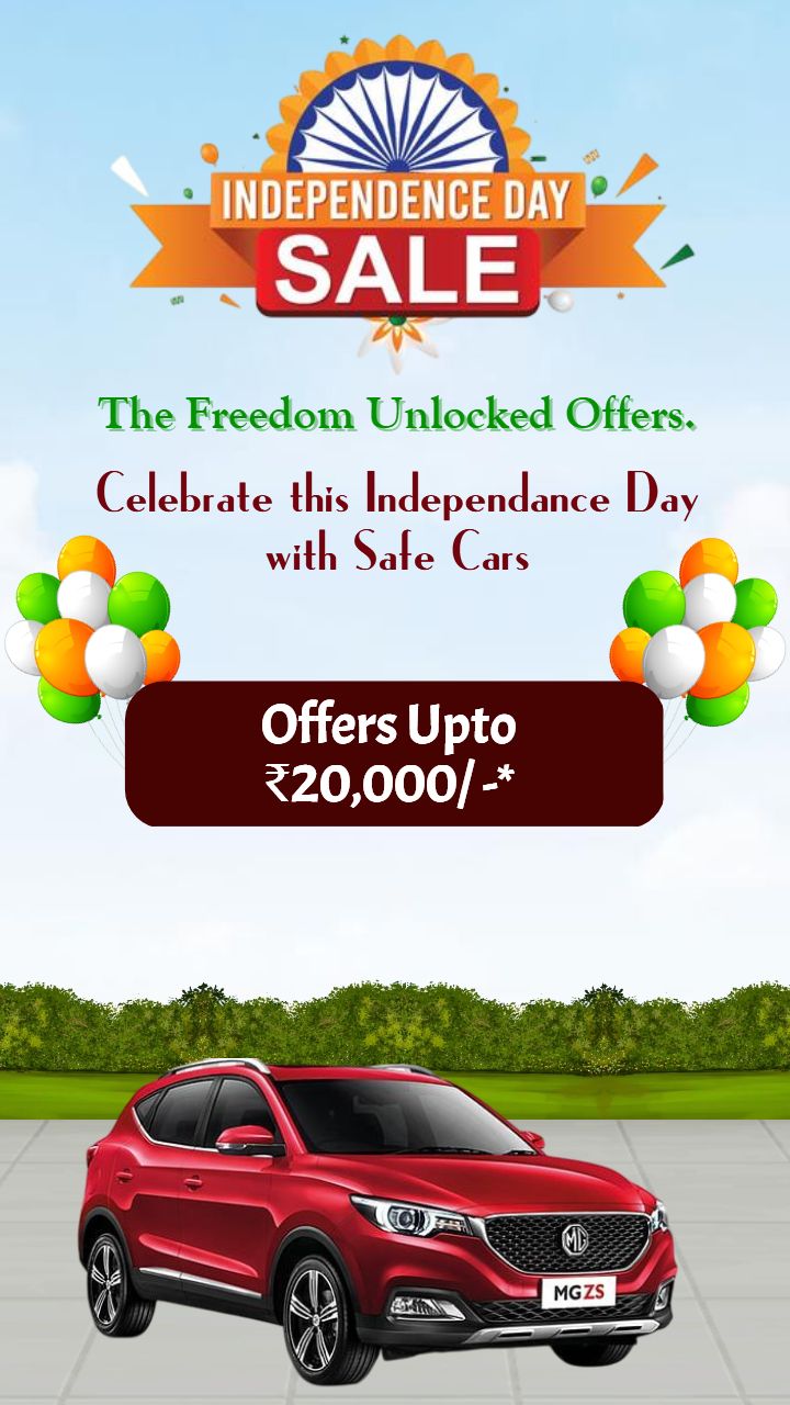 Independence Day Template for Big Car Sale and Special Offer