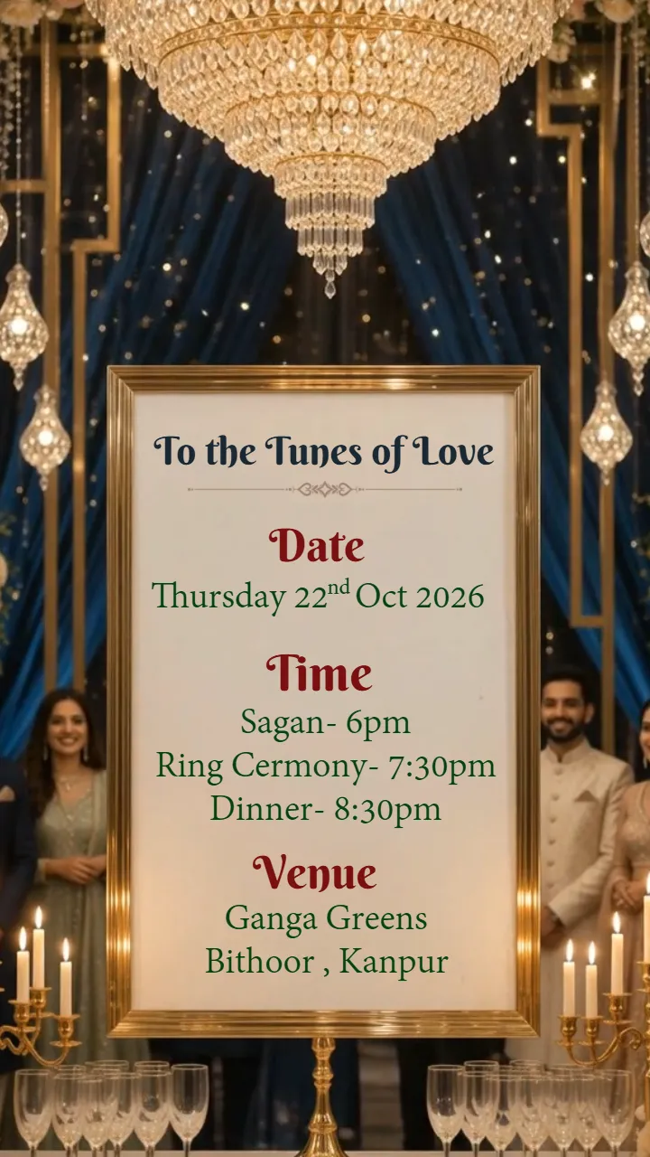 3D Punjabi Wedding Invitation Video with Royal Sikh Designs