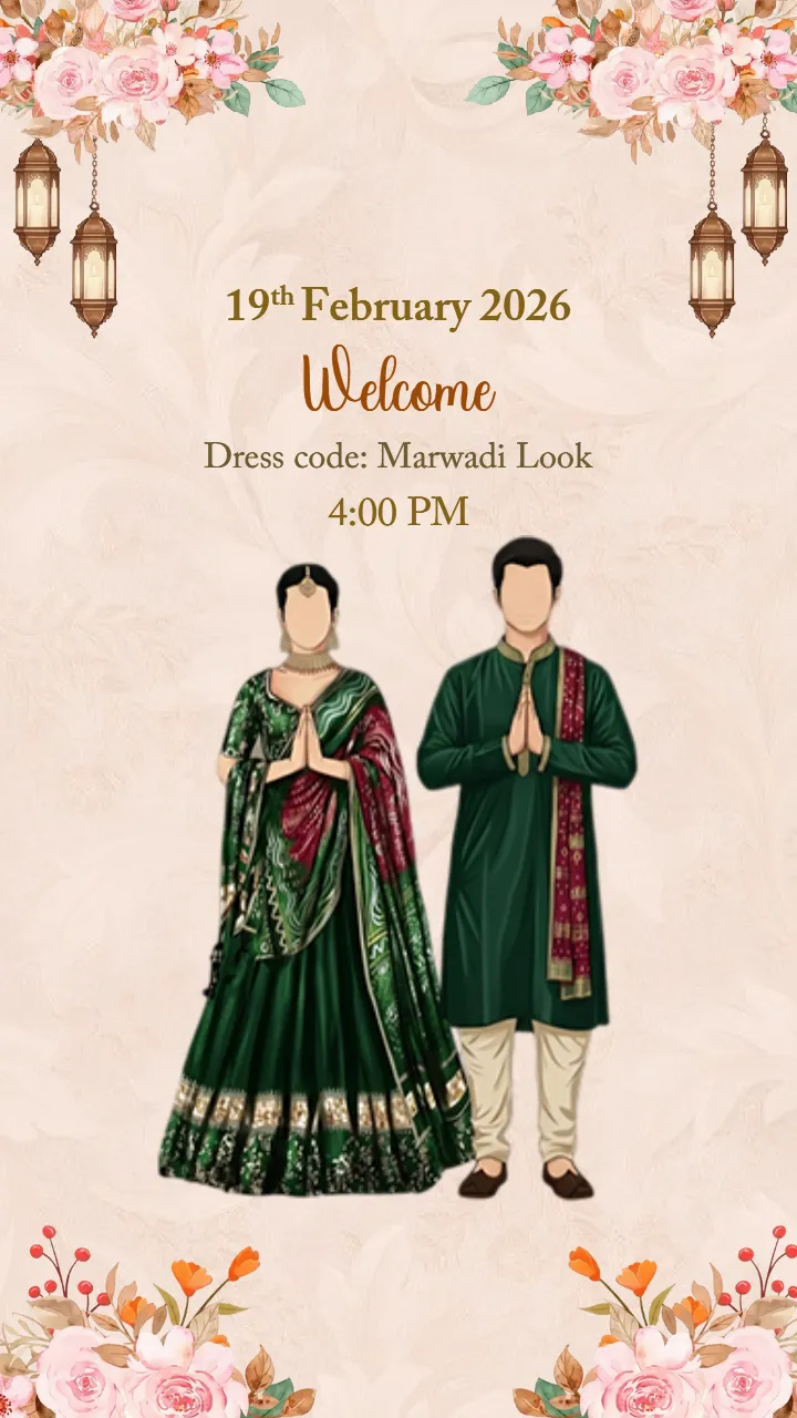 wardrobe planner video for multi day wedding celebrations