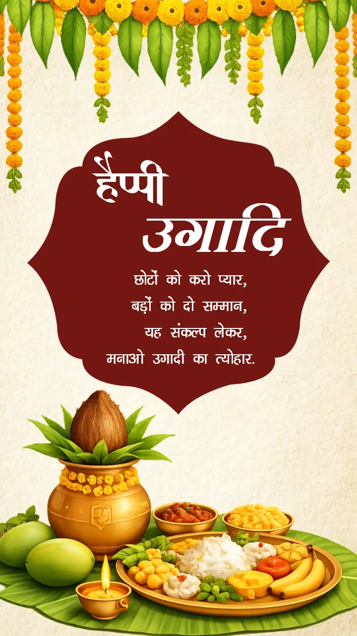 Celebrate Festival HD Ugadi Status Video for Instagram