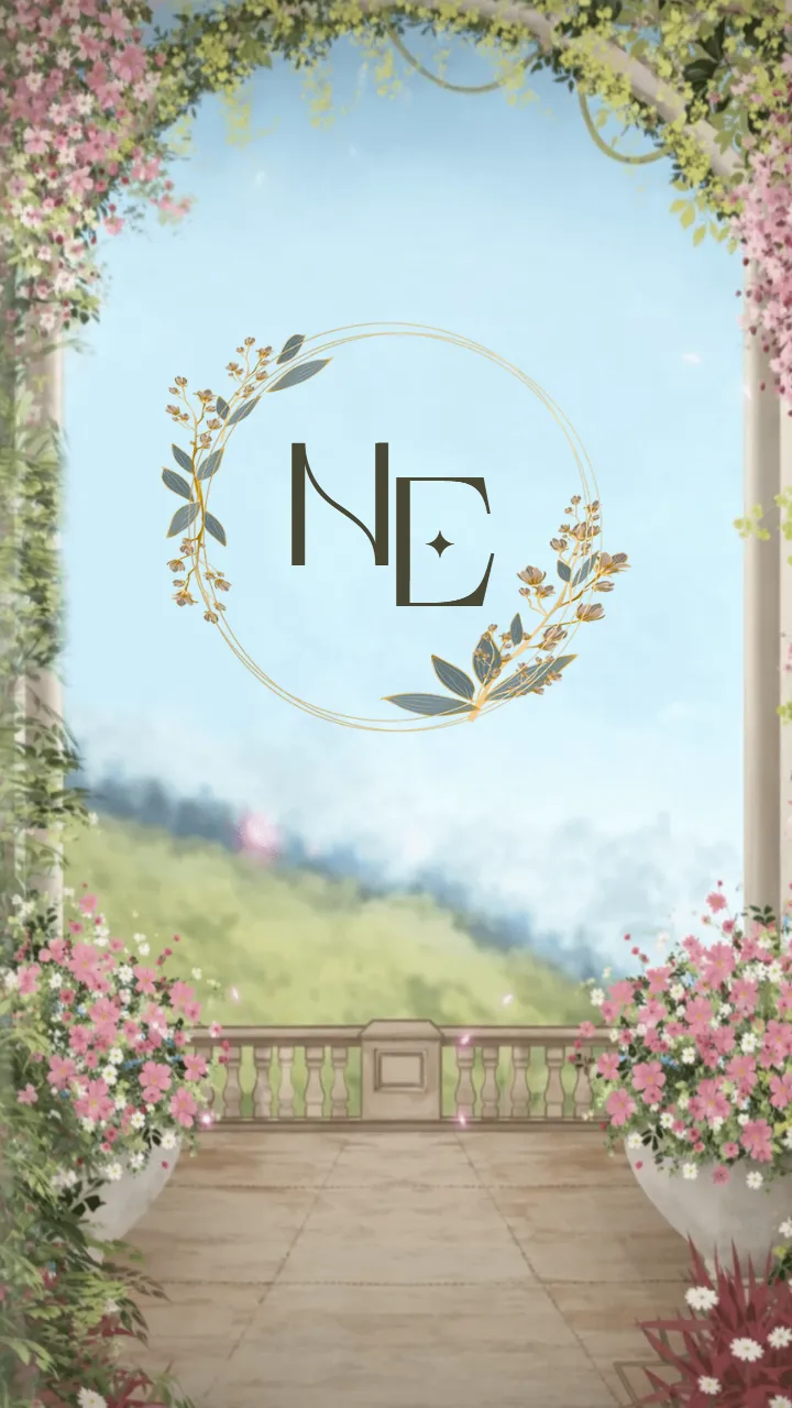 Soft Pastel Engagement Invitation Video with Garden Arch