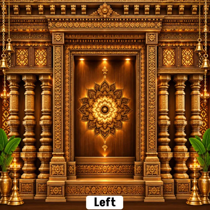 Ganpati 3D Mandap Designs and Decoration Online Ideas