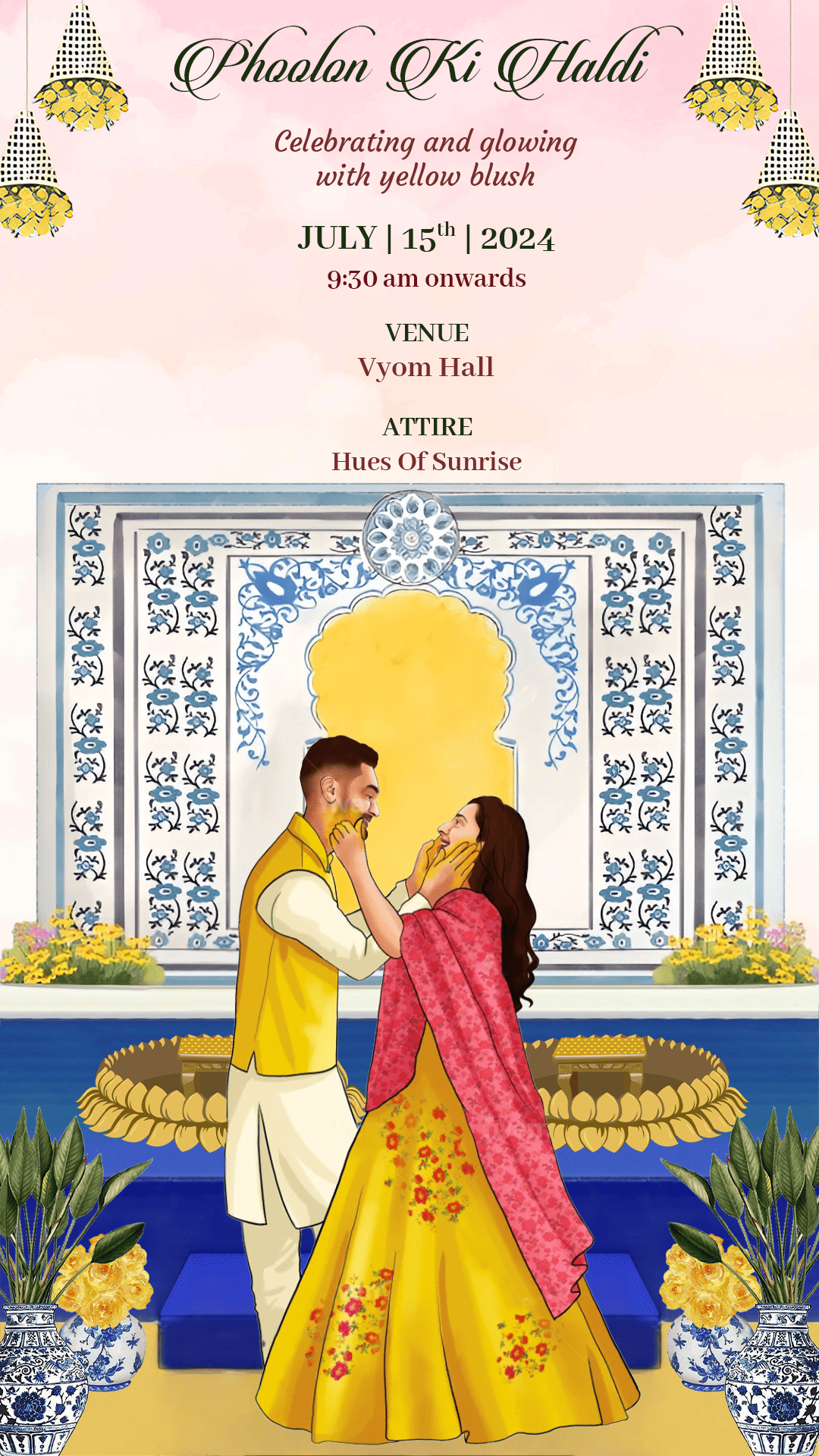Indian Wedding Invitation Templates