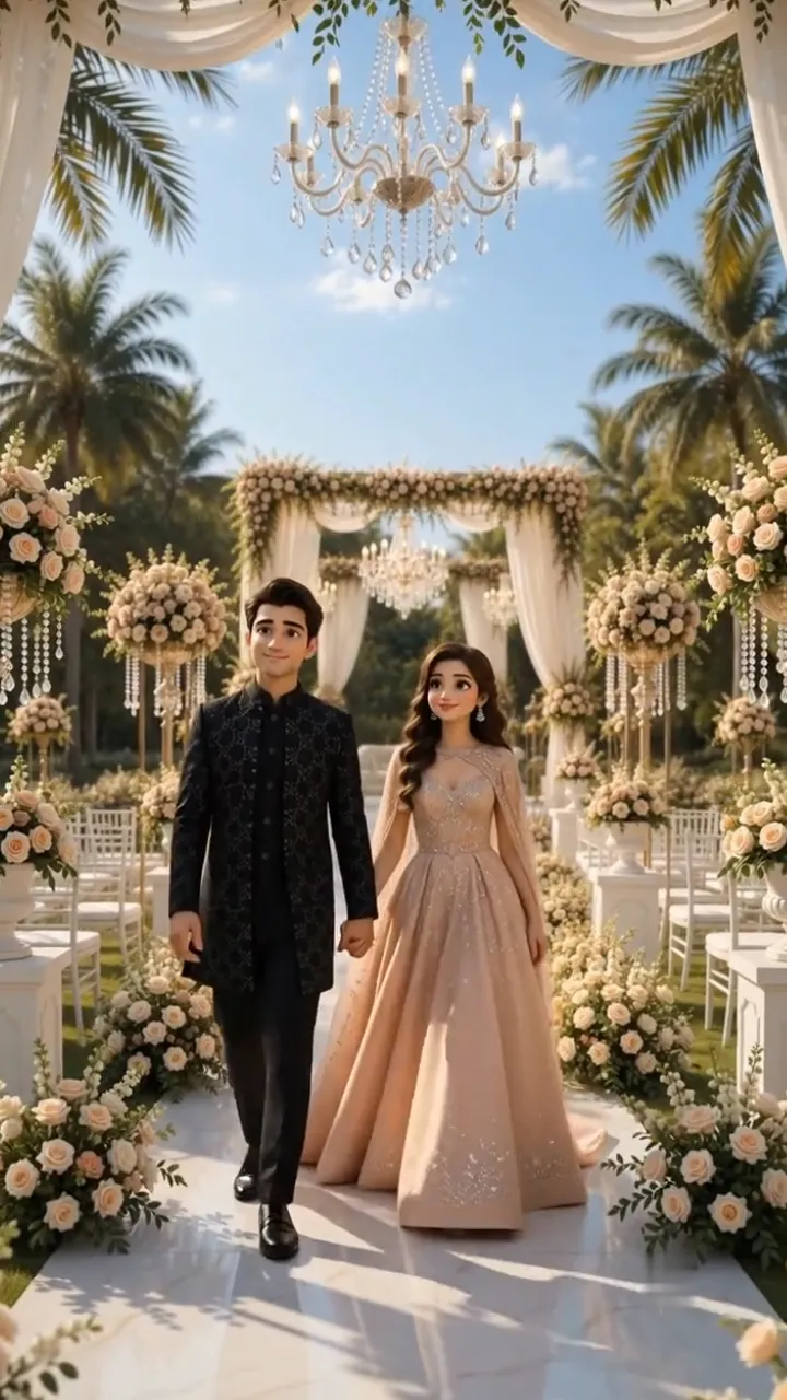 3D Ring Ceremony Invitation Video Free Online Design