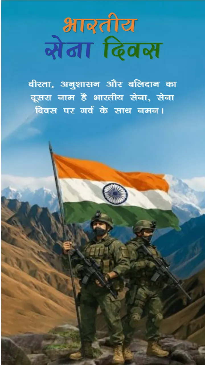 Indian Army Salute Wishes Image Hindi Free Download 2026