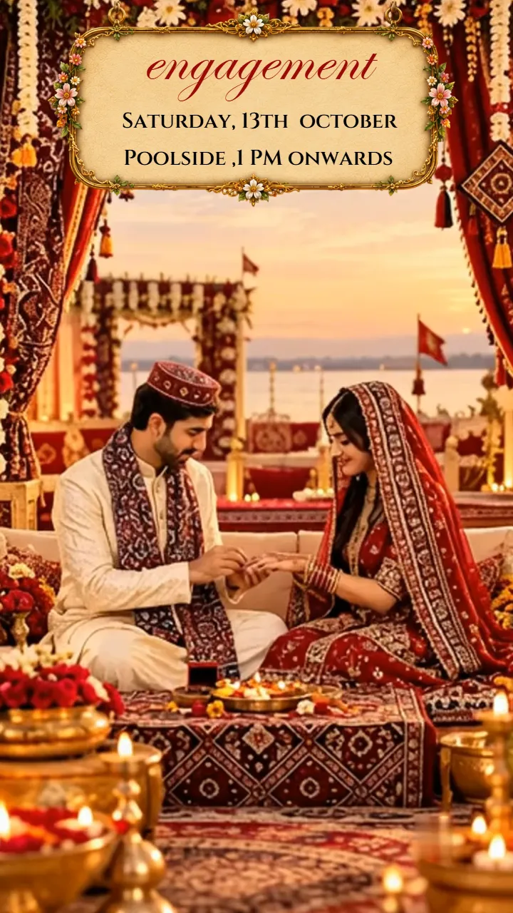 3D Sindhi Wedding Invitation Video for a Grand Celebration