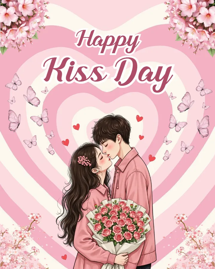 Best Happy Kiss Day Quotes In English for 2026 Lovers
