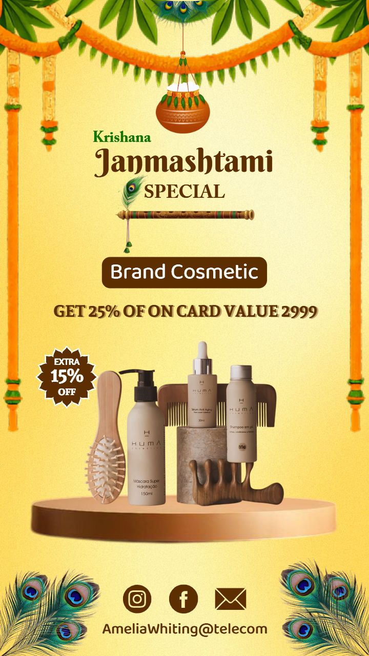 Janmashtami Festival offer Cosmetic Items at Low Prices