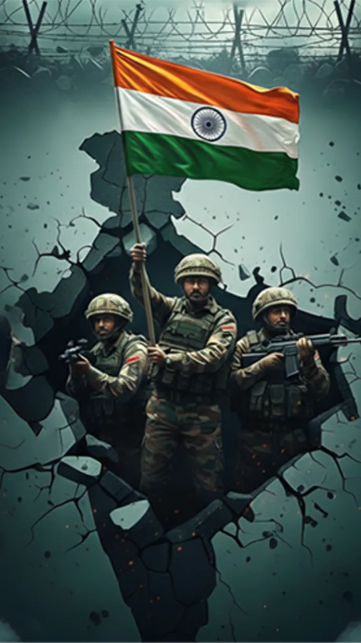 Republic Day Status Video Download with Red Fort Theme