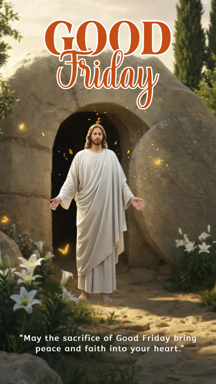 Bible Verse Good Friday Status Video Download in HD