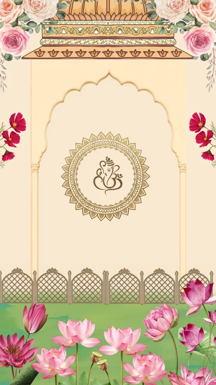 Wedding Invitation Video Template for Modern Couples