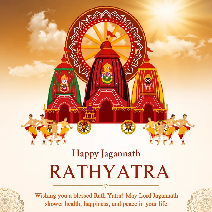 Jagannath Puri Rath Yatra Images with Devotional Feel