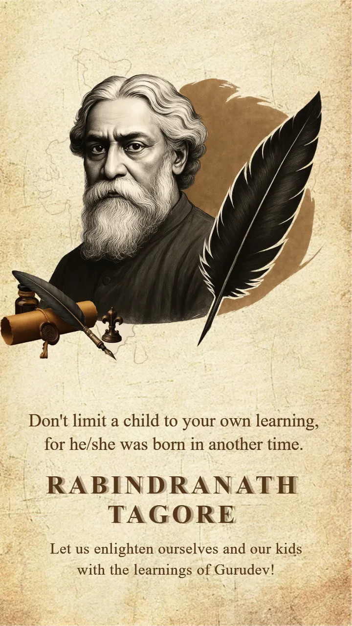 Rabindranath Tagore Jayanti Short Video Status Download