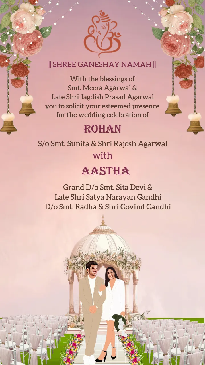 Wedding Invitation Card Template for Your Dream Day