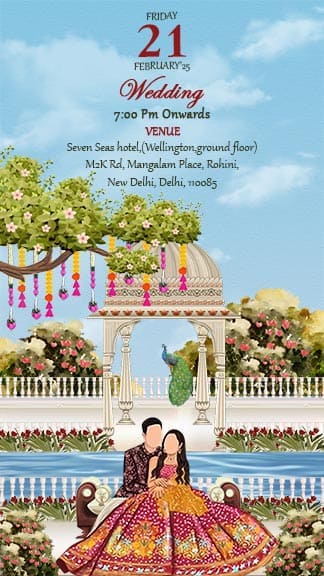 Mata ki Chowki and Wedding Invitation Video In English