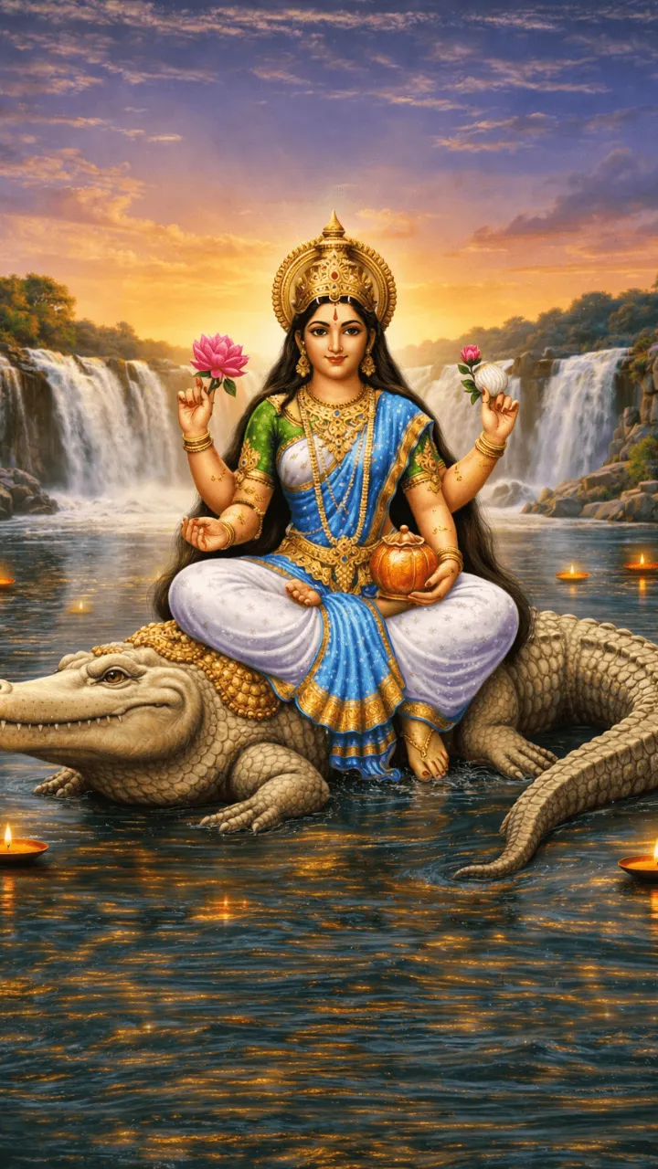 Narmada Jayanti Status Video for Festival Story and Post