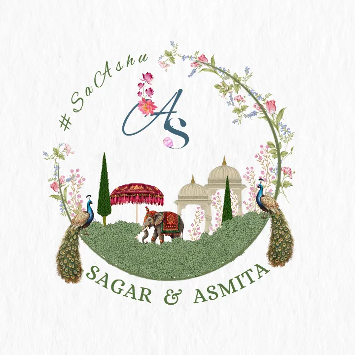 Wedding Monogram logo for Creative Destination Celebrations