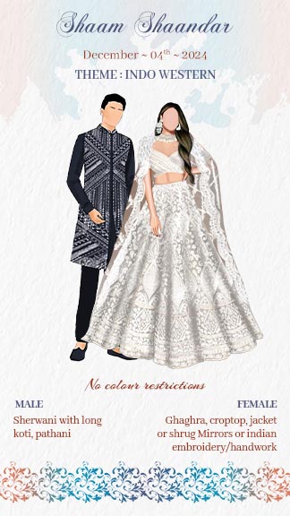 Royal Wedding Itinerary Invitation Design Ideas