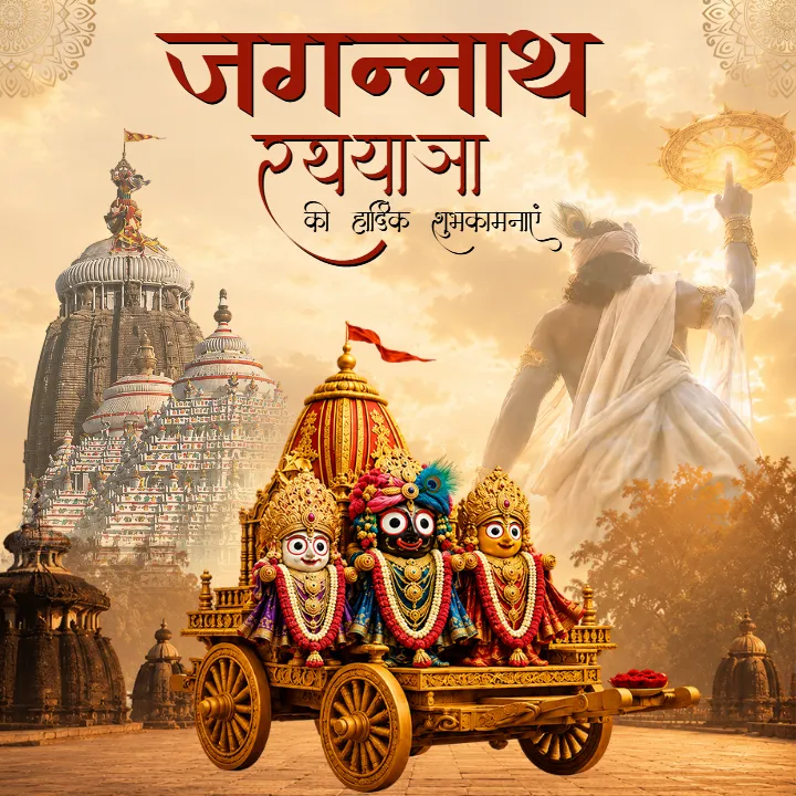Jagannath Puri Rath Yatra in Hindi Images High Quality