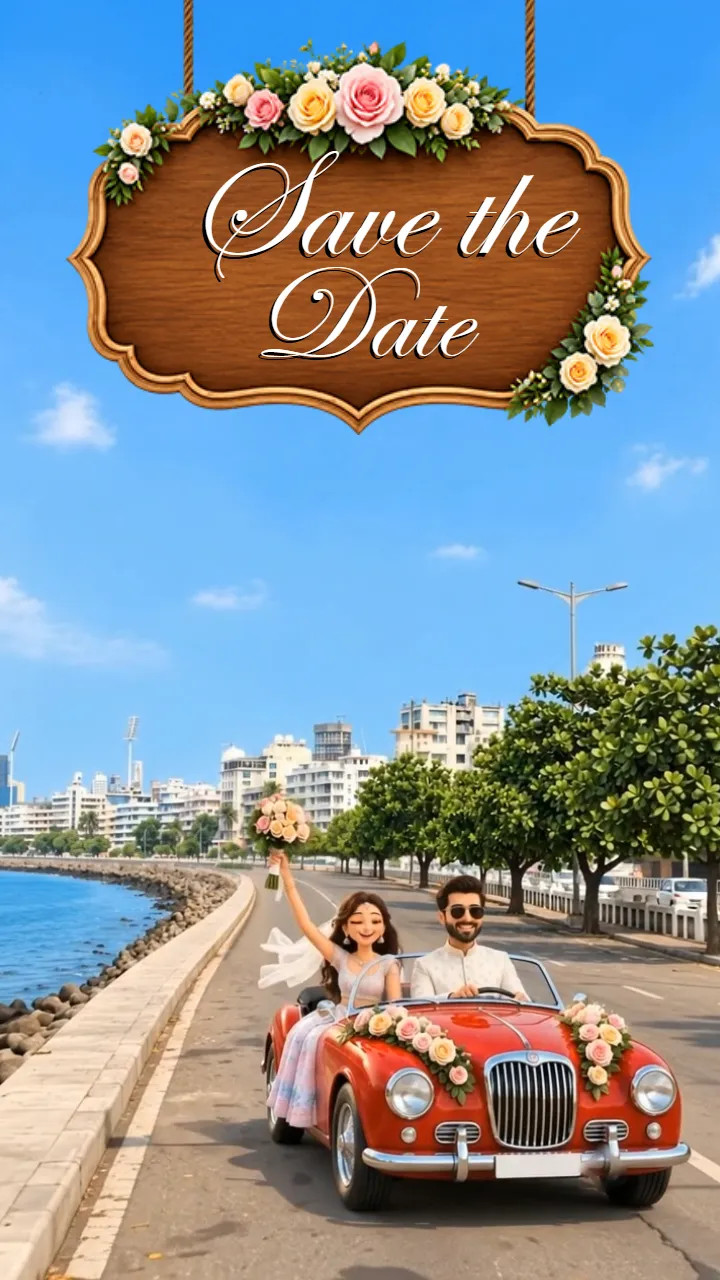 Wedding Save The Date Video  to Share Your Wedding Date
