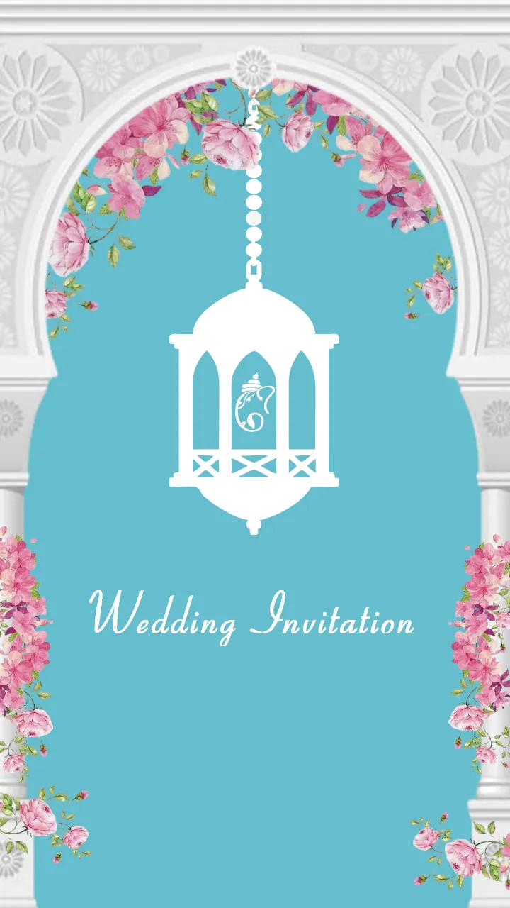 Islamic Wedding Invitation Video for Modern Muslim Couple