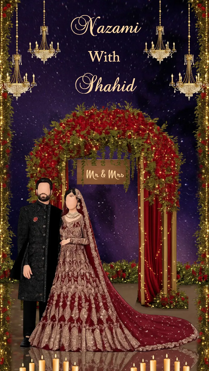 Muslim Wedding Invitation Video Luxury Wedding Theme