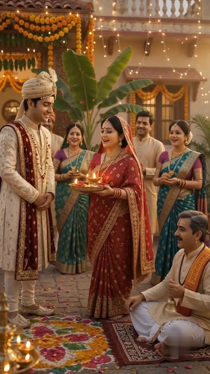 3D Bihari Wedding Invitation Video with Traditional Rituals
