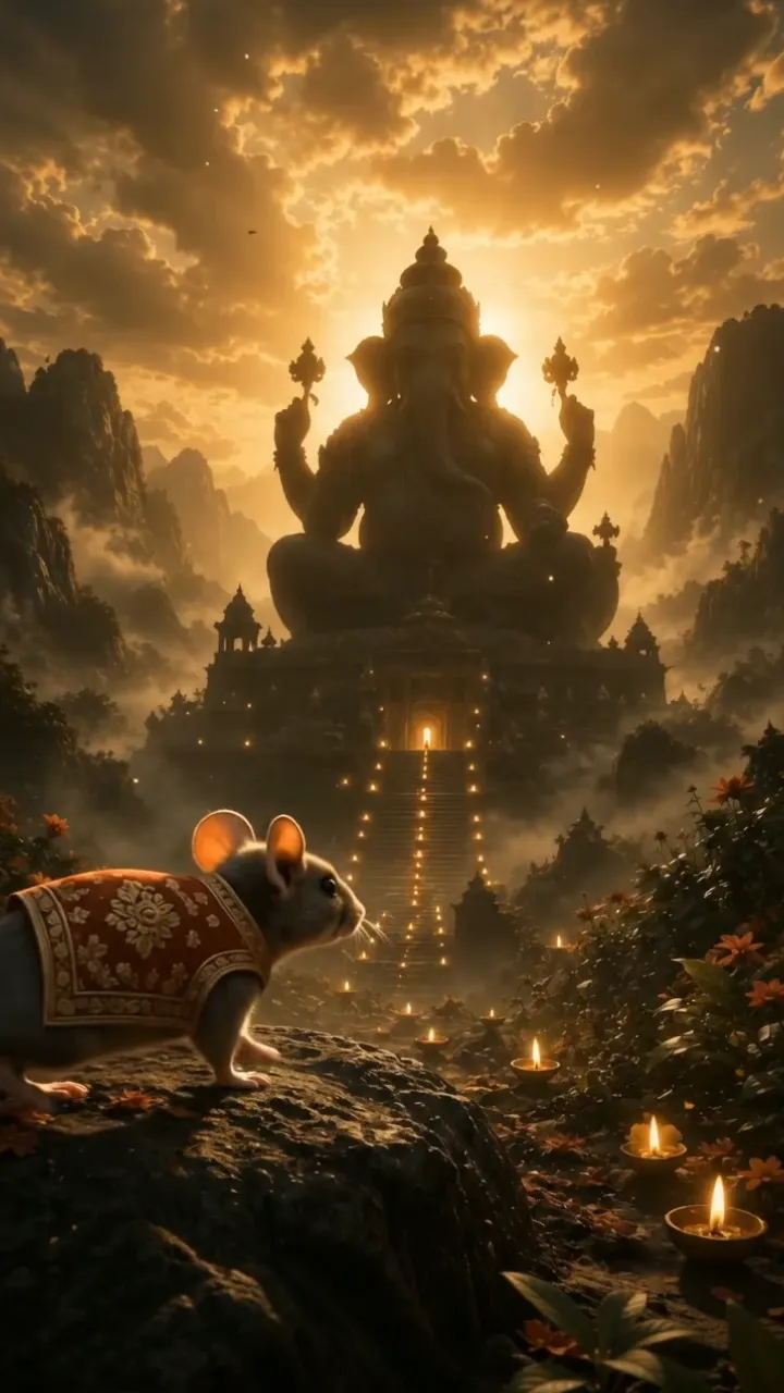 Ganpati Aagman Invitation Video with Devotional Theme