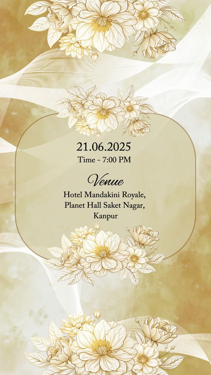 Beautiful Couple Story Wedding Anniversary video Template