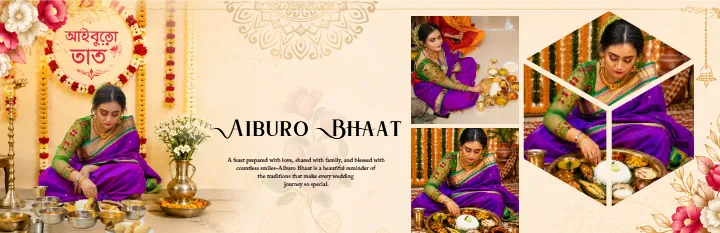 Wedding Album PSD Modern Couple Ceremony Memory Design