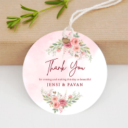 Thank You Wedding Tags Printable for Memorable Celebrations