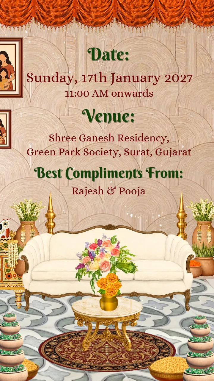 House Warming Invitation Video for Heartwarming Celebration