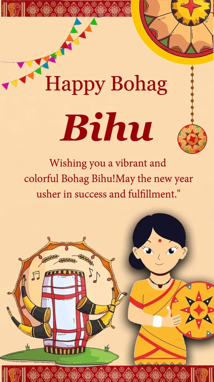 Happy Bohag Bihu Quotes in English Free for Celebration