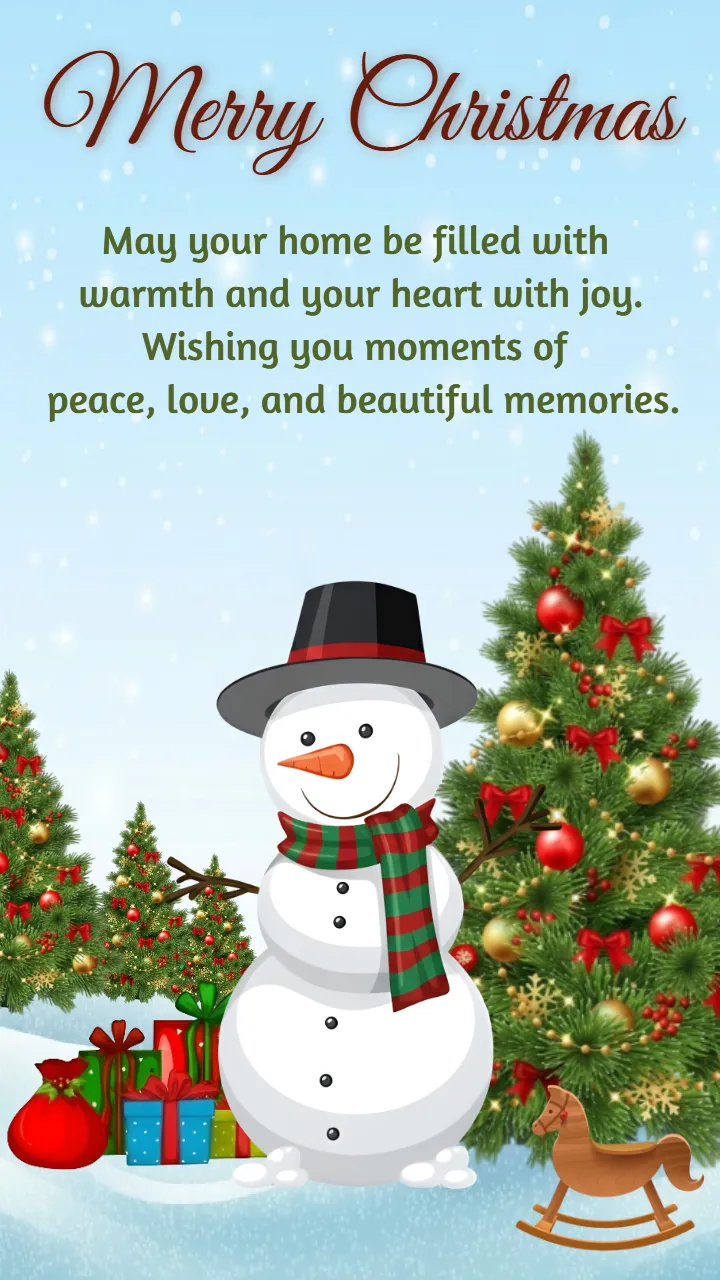 2025 Merry Christmas Wishes Status Video English