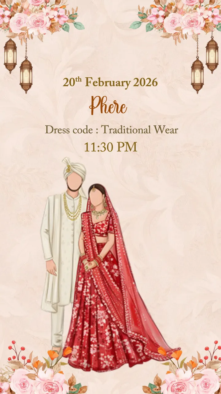 wardrobe planner video for multi day wedding celebrations