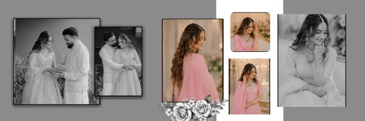 Engagement Album PSD Cinematic Engagement Album Pink HD