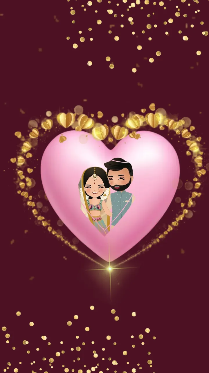 Islamic Wedding Invitation Video with Royal Maroon Theme