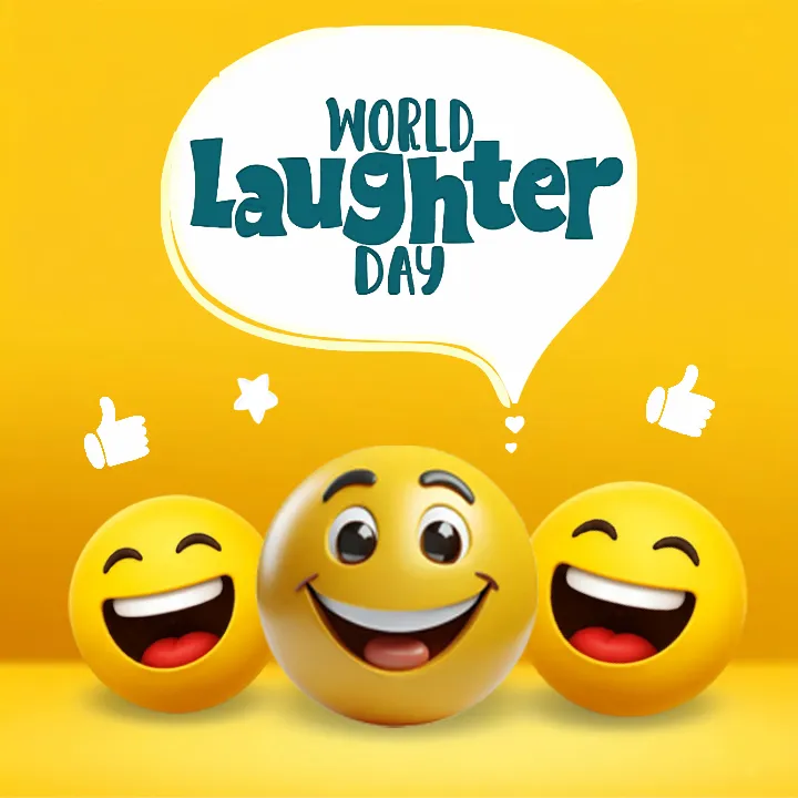 Happy World Laughter Day Images to Share Smiles Online