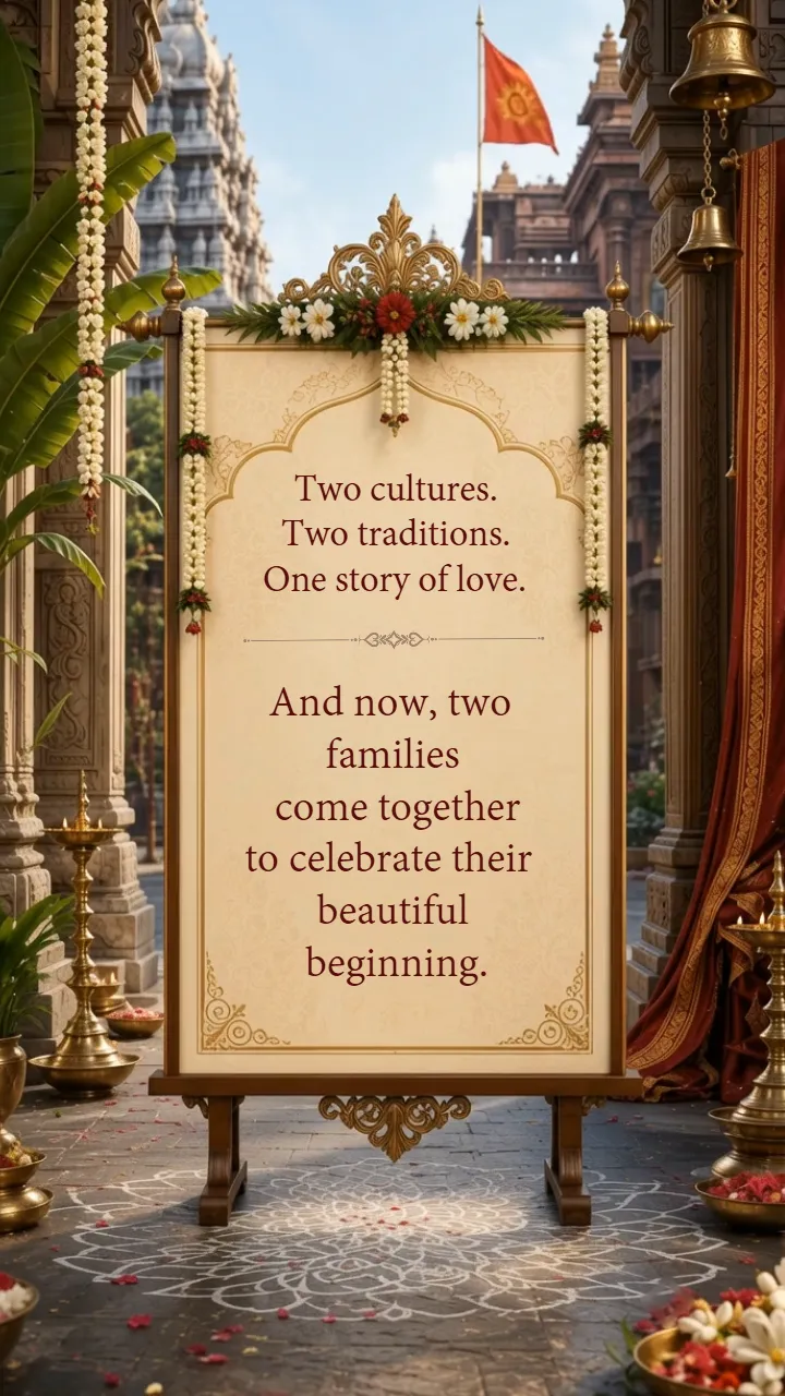 3D Tamil Wedding Invitation Video for Traditional Weddings