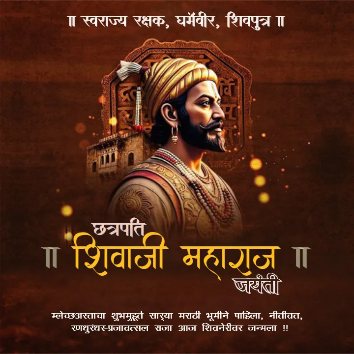 Shivaji Maharaj Jayanti Quotes in Marathi Images HD