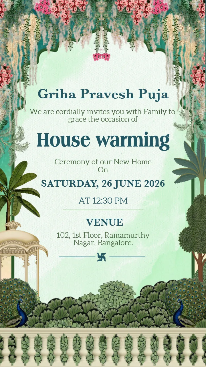 Modern Housewarming Invitation Video Design Templates