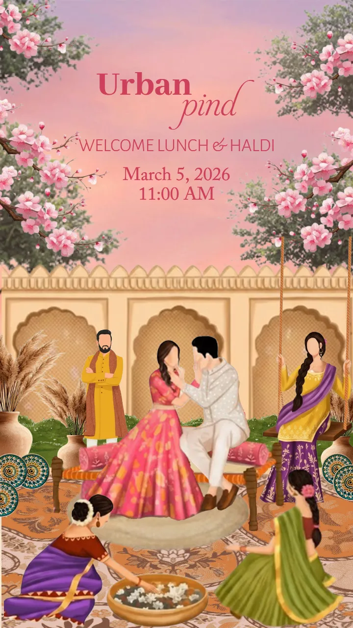 Wedding Invitation Video Online Luxury Garden Style