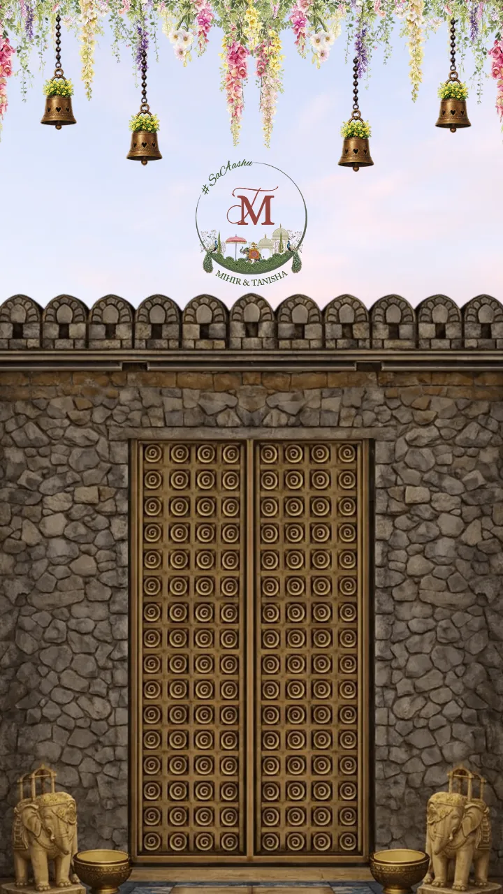 Luxury Wedding invitation video Modern Royal Theme