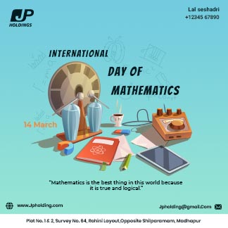 Free International Mathematic Day Branding Post